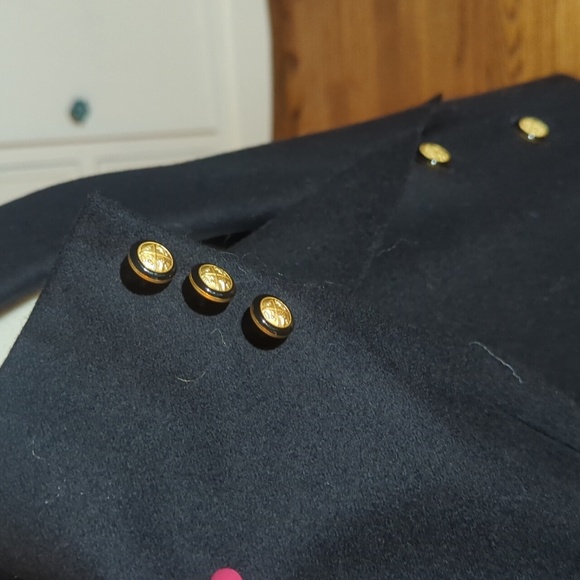 Vtg Pendleton Black Wool Blazer Classic Old Money NWT Sz S 10P - Picture 4 of 14